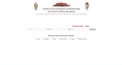 Desktop Screenshot of comissaoconstrutora.pbh.gov.br