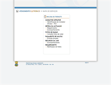 Tablet Screenshot of multas.pbh.gov.br